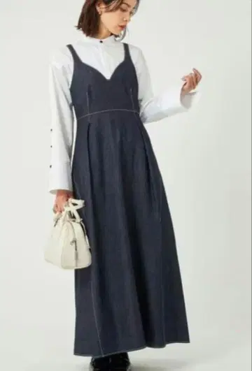 그린 라벨 릴랙싱 에린 데님 원피스