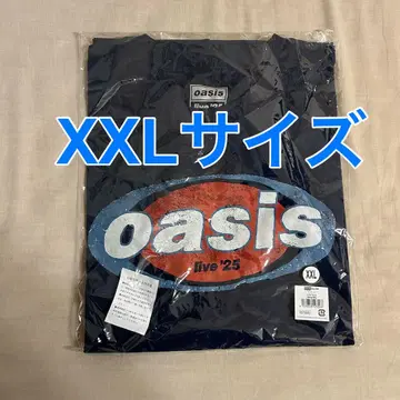 [ XXL 사이즈 ] 오아시스 T셔츠 Logo Navy oasis