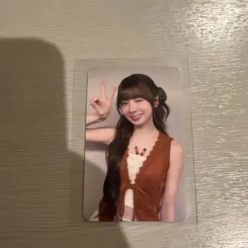 NiziU 회장 트레이딩 카드 구마모토 미이히