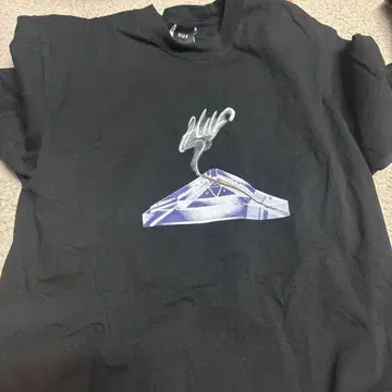 HUF 그래픽 프린트 T셔츠 블랙