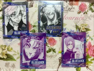 블루 록 나기 세이시로 미카게 레오 트레이딩 파보카 4장 세트