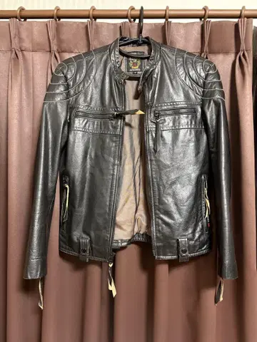 Schott 라이더스 블랙 가죽 자켓 M