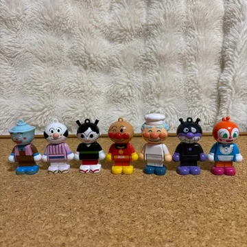 호빵맨 블록 라보 마스코트 7개 세트