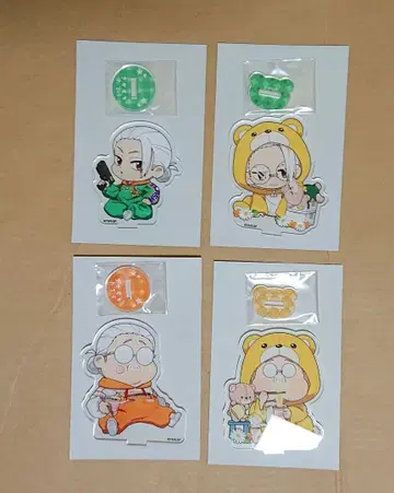 사카모토 데이즈 파보테리아 오우치데 사카모토 사카모토 타로 4점 세트
