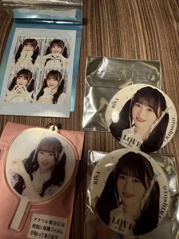 이코럽 오토시마 리사 굿즈 묶음 판매