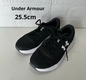 언더아머 블랙 러닝화 25.5cm