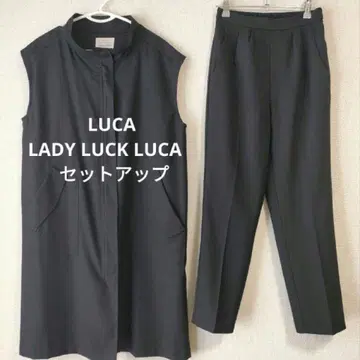 LUCA LADY LUCK LUCA 셋업 블랙