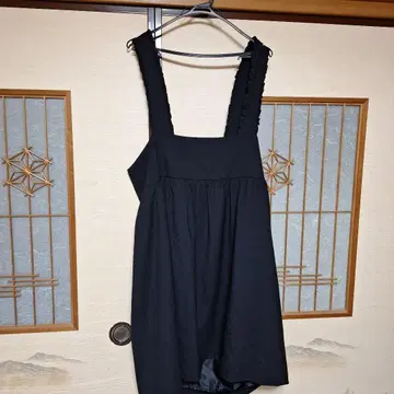 블랙 점퍼 스커트 프랑슈리페 FL5