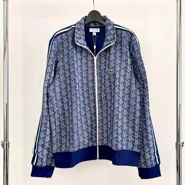 정품 새상품 LACOSTE MONOGRAM TRACK JACKET XL