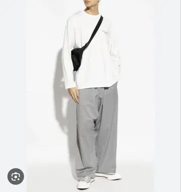 (새상품급) Y-3 와이쓰리 리파인 울 와이드 팬츠 size: M