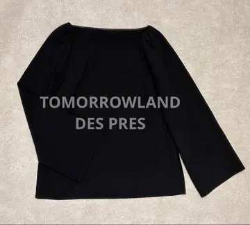 23SS 라이트 더블 크로스 보트넥 블라우스 TOMORROWLAND