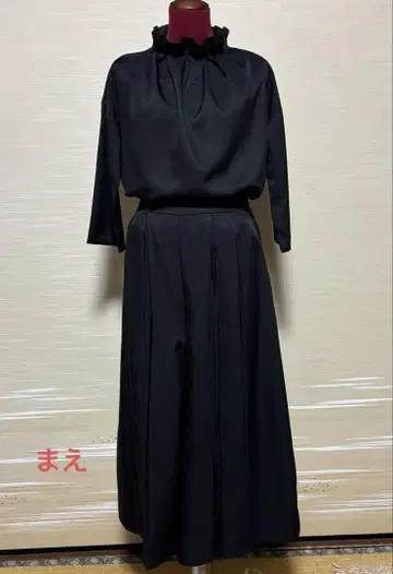 엘레강트한 블랙 투피스