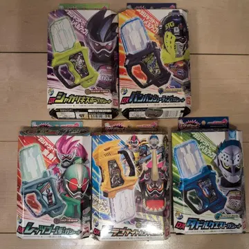 DX 가샤트 5개 세트 가면라이더