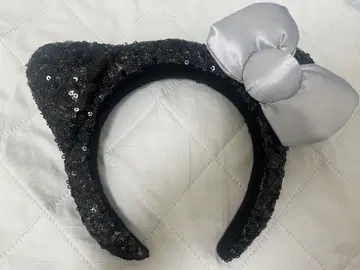 유니버셜 키티 머리띠 블랙