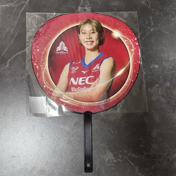 여자 배구 NEC 레드 로케츠 가와사키 와다 유키코 부채