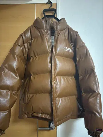FUBU 브라운 다운 자켓 XL