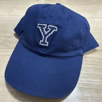 SMATHERS & BRANSON Y 로고 자수 아이비 캡 네이비