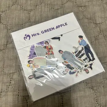 미세스 GREEN APPLE 미세스 라일락 스티커