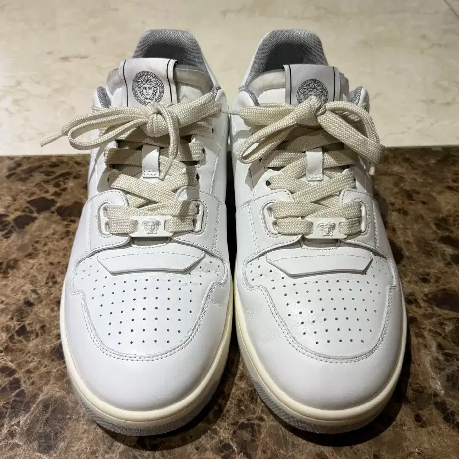 Versace Leather Sneakers White 41 (260)