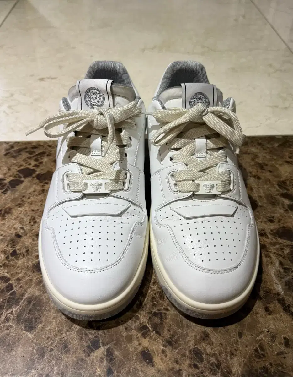 Versace Leather Sneakers White 41 (260)