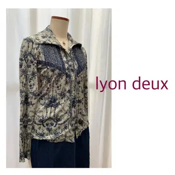 lyon deux 리듀 레트로풍 셔츠 블라우스