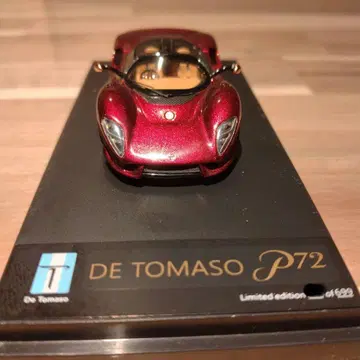 Peako 1/64 De Tomaso P72 RED
