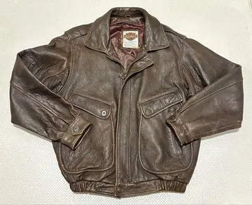 [ 레어 ] 80s 할리데이비슨 플라이트 가죽 자켓