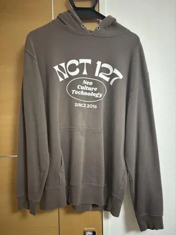 NCT 127 브라운 후드티 한정품