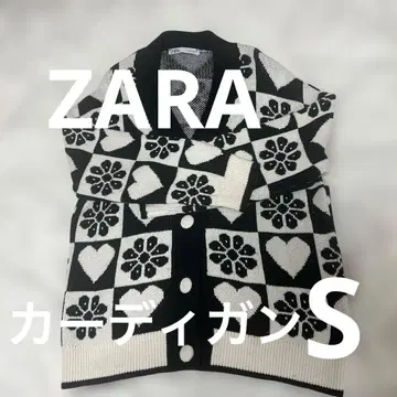 ZARA 가디건 S 블랙