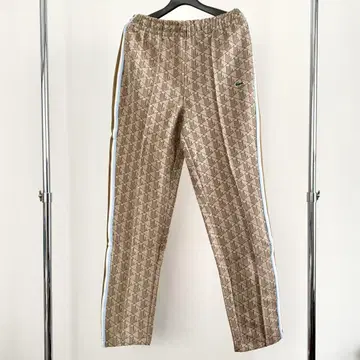 정품 새상품 LACOSTE MONOGRAM TRACK PANTS S