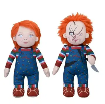 사탄의 인형 처키 봉제 인형 세트 2