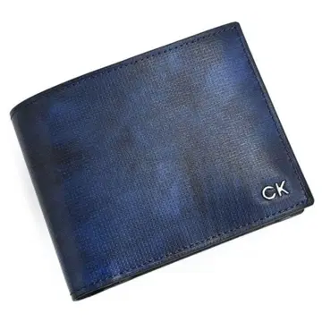 캘빈클라인 지갑 이단 접이식 네이비 CK CALVIN KLEIN