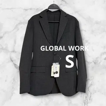 미사용 새상품 글로벌 워크 어반 자켓 S 사이즈 남성용 그레이