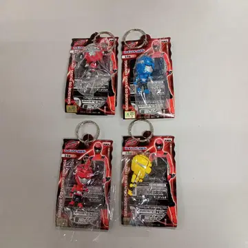 고버스터즈 피규어 키링 전 4종 컴플리트 세트