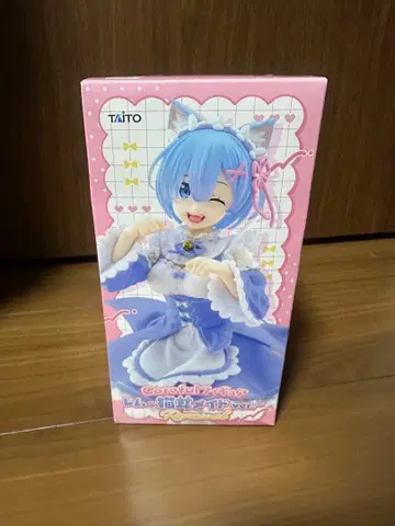 TAITO 리제로 렘 피규어 고양이 귀 메이드ver.