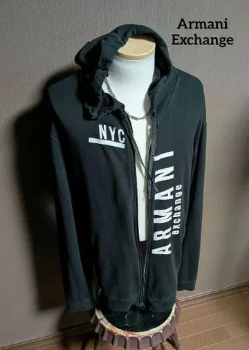 [ 고품질 ] Armani Exchange 긴팔 후드 부착 후드티 맨투맨
