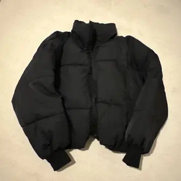 블랙 다운 자켓