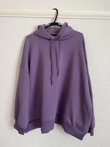 MAISON SPECIAL 퍼플 후드티