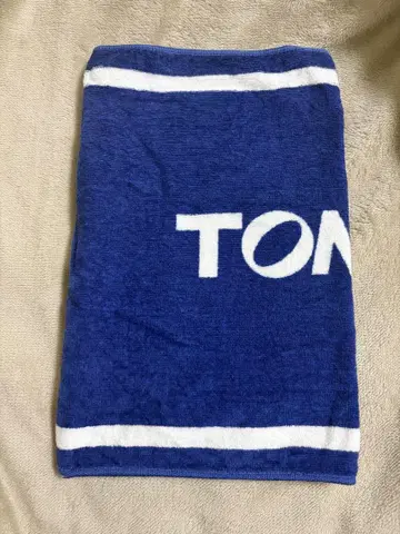 TOMOO 로고 타월 블루