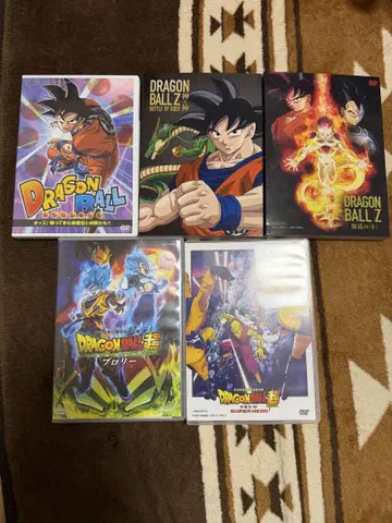 드래곤볼 DVD 4장 세트