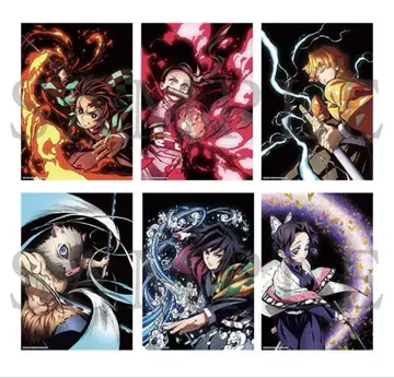 귀멸의 칼날 전 집중전 엽서 세트