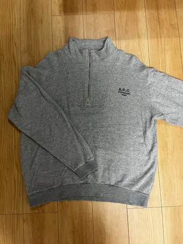 A.P.C. 아페쎄 프릭스스토어 하프 지퍼 맨투맨 M