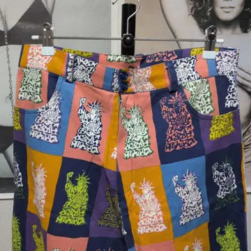 70s80s DESIGNER'S VINTAGE 자유의 여신상 표기 M