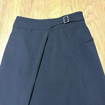 THESHOPTK 랩 스커트풍 가우초 팬츠 L 사이즈 블랙