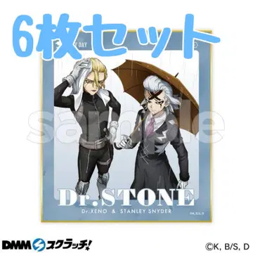 Dr.STONE DMM 스크래치 레이니 데이 미니 색지 스탠리 제노