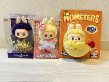 POP MART 체크메이트 마츠켄 에비후라이 러브브 3종 세트