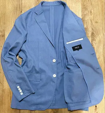 COMME CA ISM 테일러드 자켓 XL 라이트 블루