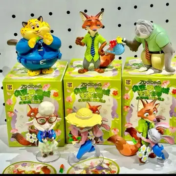 주토피아 toptoy 크로우저 피규어