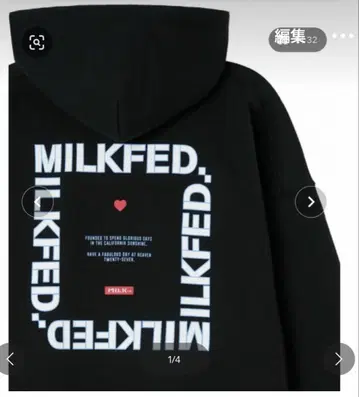 MILKFED. 후드티