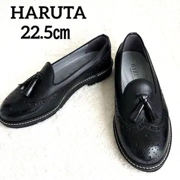 [새상품급] HARUTA 하루타 태슬 장식 오페라 슈즈 22.5cm